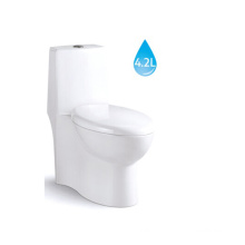 Salle de bains UPC Flush Valve One Piece Square toilettes